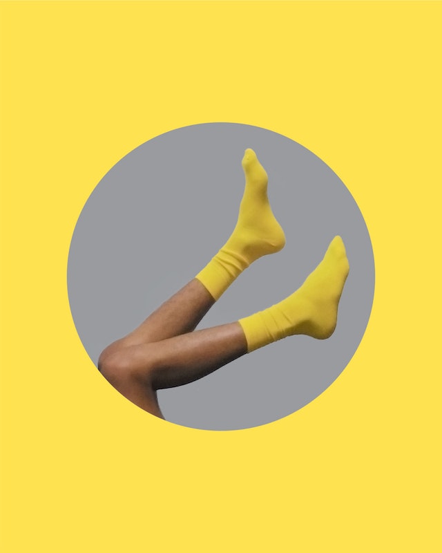 Try Toe Cover Socks to stop the feet from sliding