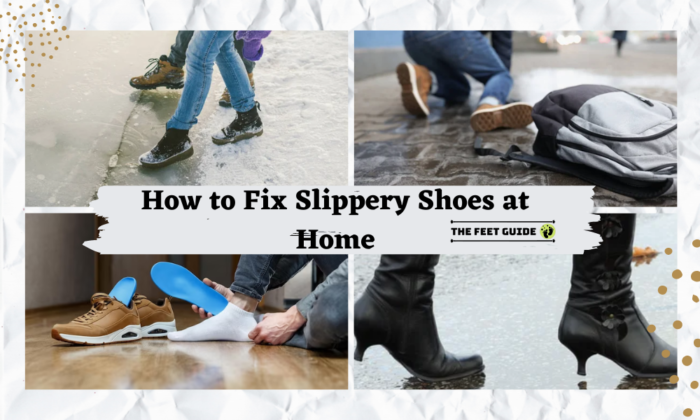 How to Fix Slippery Shoes at Home