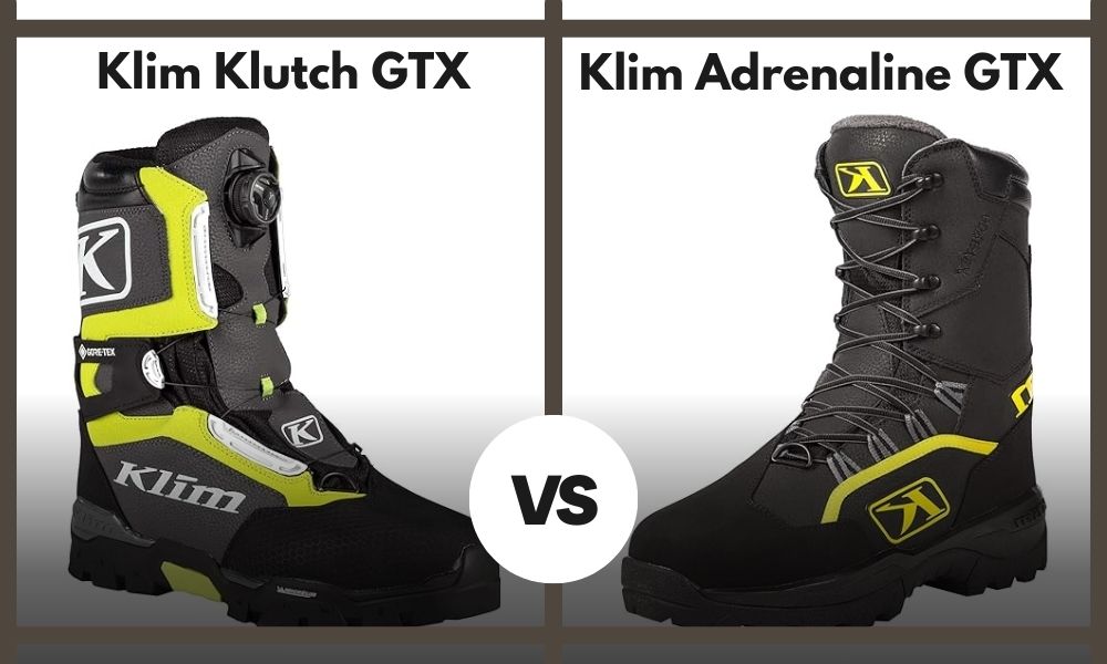 Klim Klutch vs Adrenaline Boots